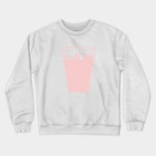 Millennial Pink Drink Around the World Country Skyline Vintage Crewneck Sweatshirt